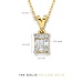 Isabel Bernard De la Paix Maxime 585er Goldkette mit Diamant 0.11 Karat
