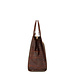 Isabel Bernard Honoré Nadine croco brown calfskin leather handbag with laptop compartment