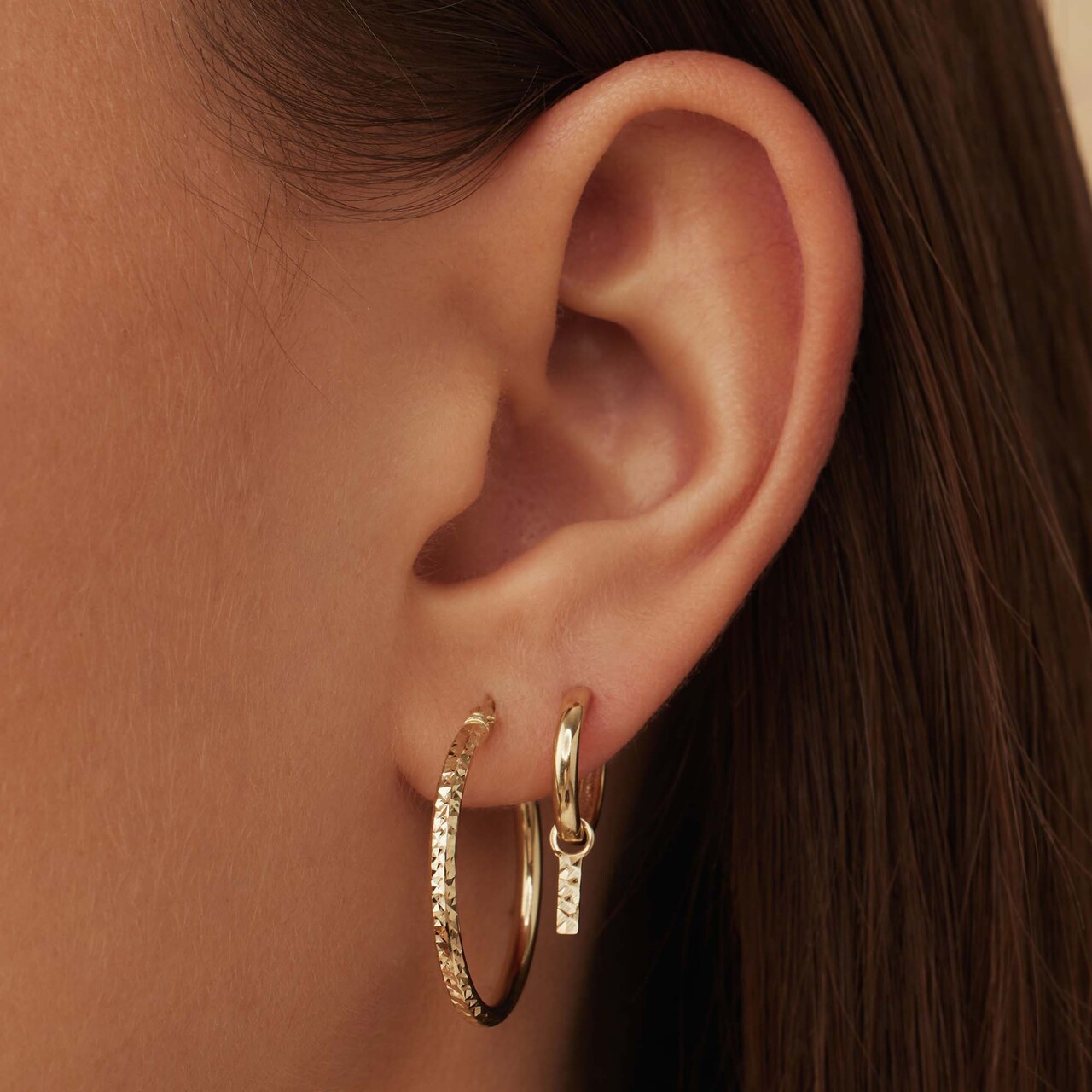 Isabel Bernard Cadeau d'Isabel 14 karat gold earring set