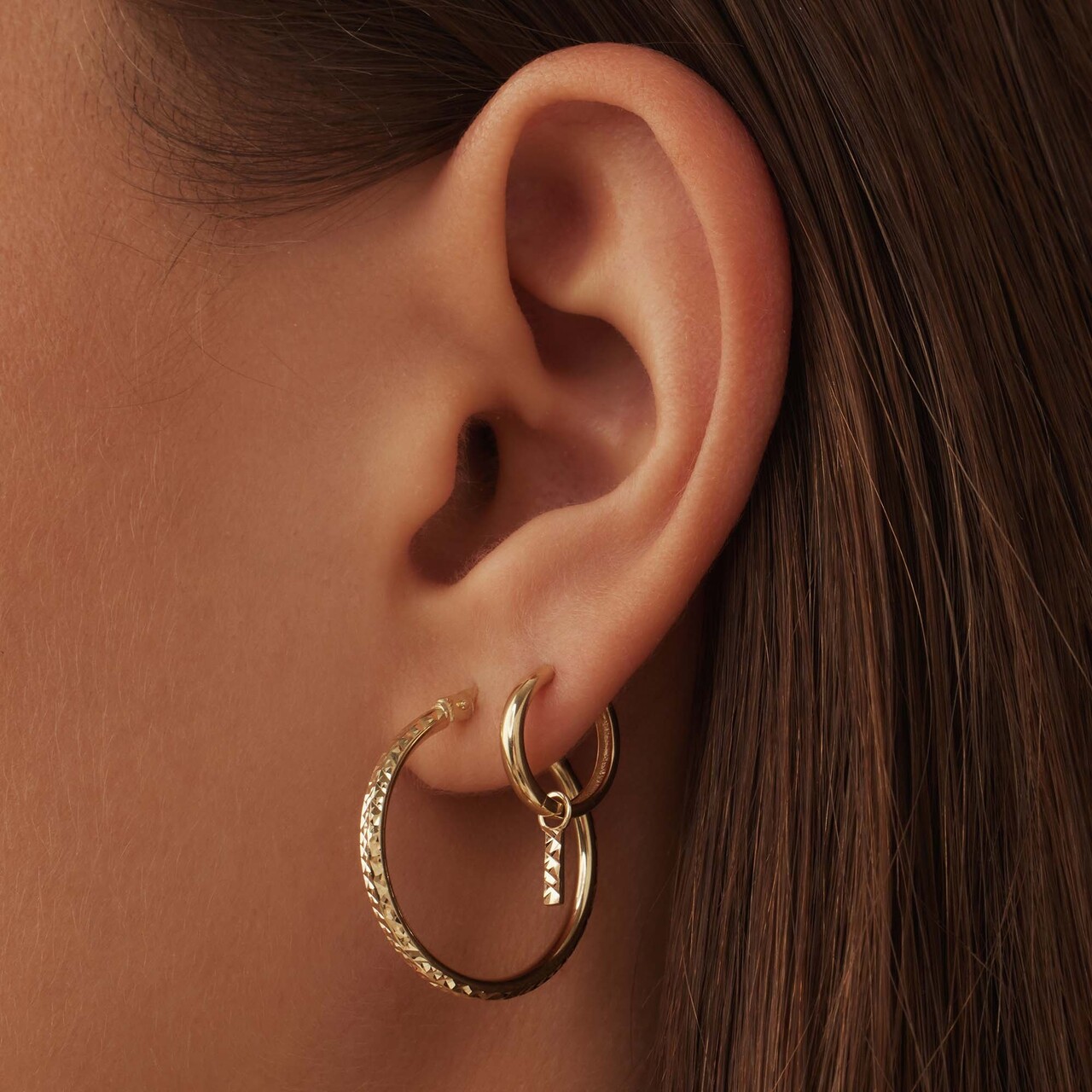 Isabel Bernard Cadeau d'Isabel 14 karat gold earring set