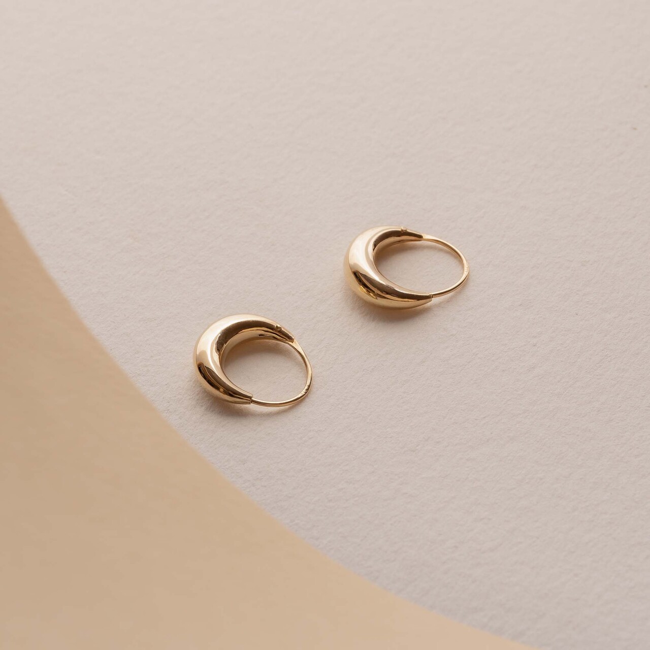 Isabel Bernard Rivoli Maryn 14 karat gold hoop earrings