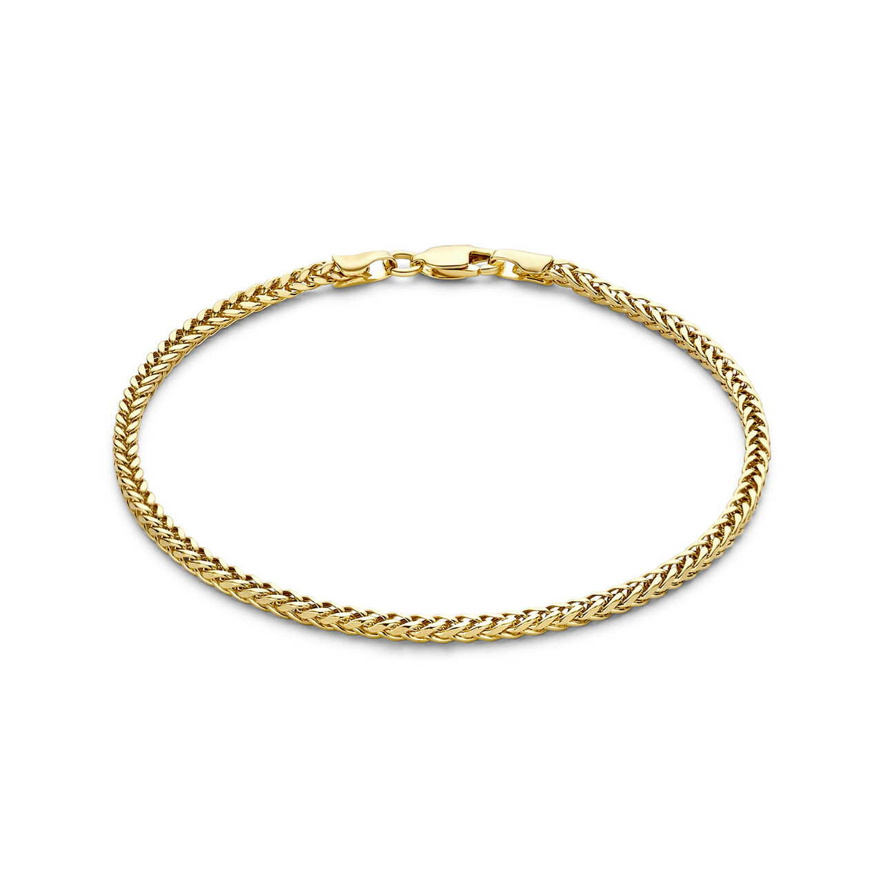 Isabel Bernard Aidee Sharla 14 karat gold link bracelet