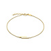 Isabel Bernard Le Marais Alice bracelet en or 14 carats avec 2 barres