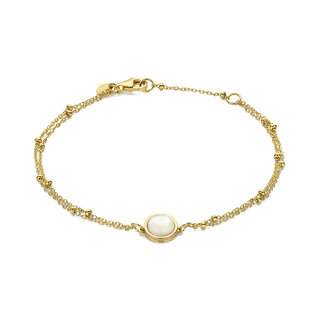 Isabel Bernard Belleville Marguerite 14 karaat gouden armband