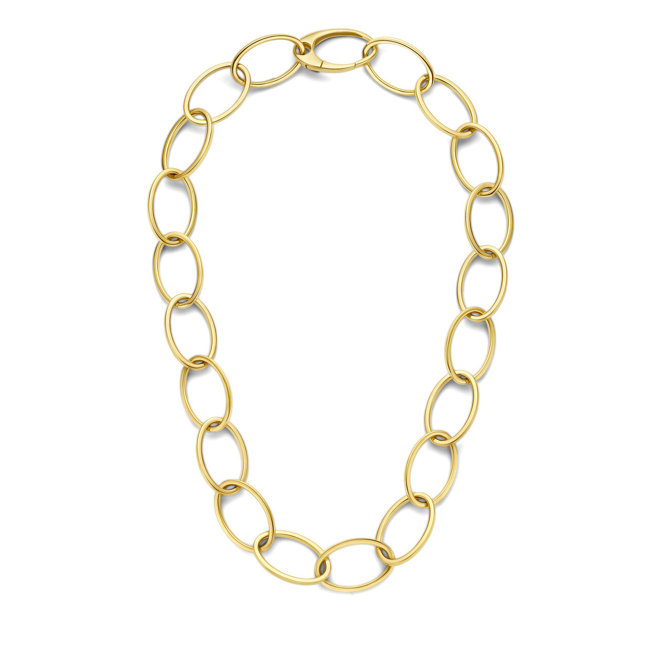 Isabel Bernard Aidee Annette 14 karat gold link necklace
