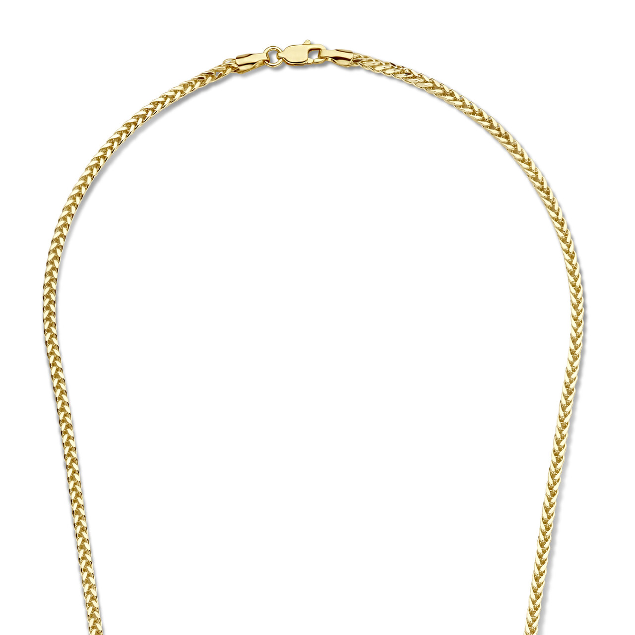 Isabel Bernard Aidee Sharla 14 karat gold link necklace