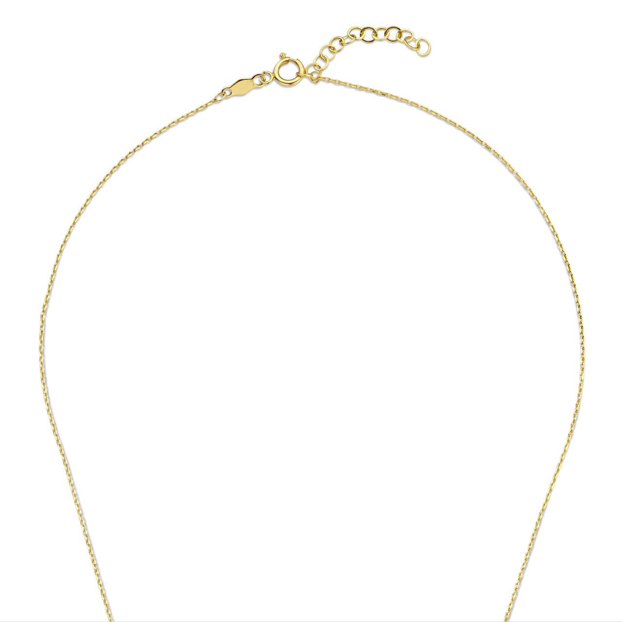 Isabel Bernard Le Marais Alice 14 karat gold necklace with 2 rods