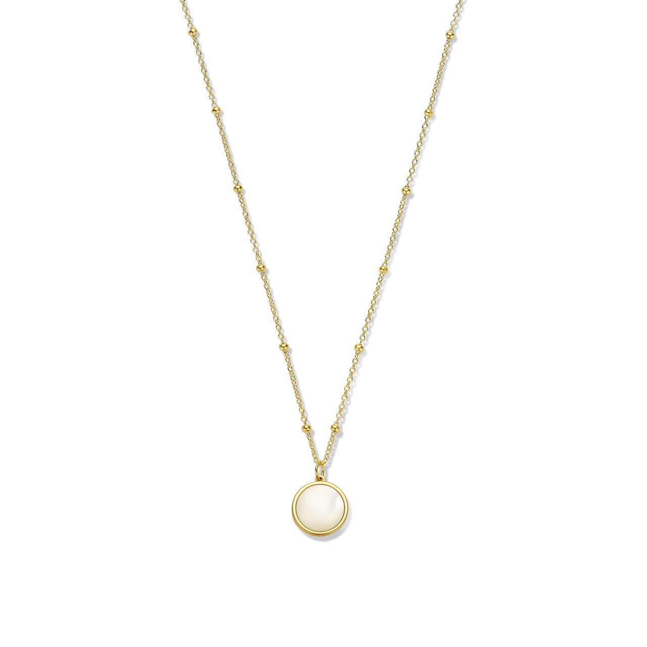 Isabel Bernard Belleville Marguerite 14 karat gold necklace