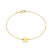 Isabel Bernard Le Marais Jeanne 14 karat gold bracelet with coin