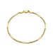 Isabel Bernard Rivoli Alice 585er Gold Link Armband mit Königsglied und Stangen
