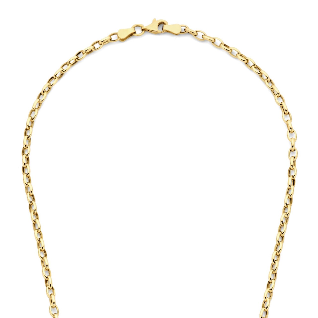 Isabel Bernard Aidee Camille 14 karat gold link necklace