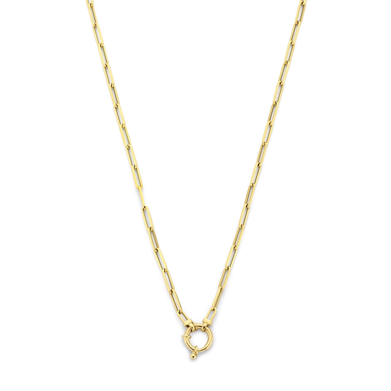 Isabel Bernard Aidee Odile 14 karat gold link necklace