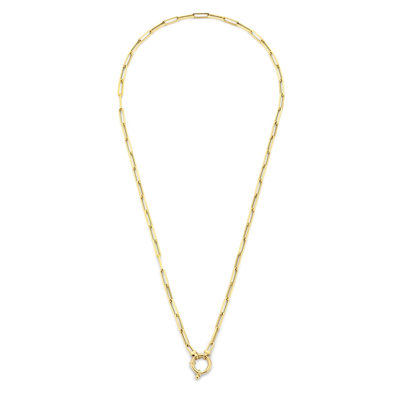 Isabel Bernard Aidee Odile 14 karat gold link necklace