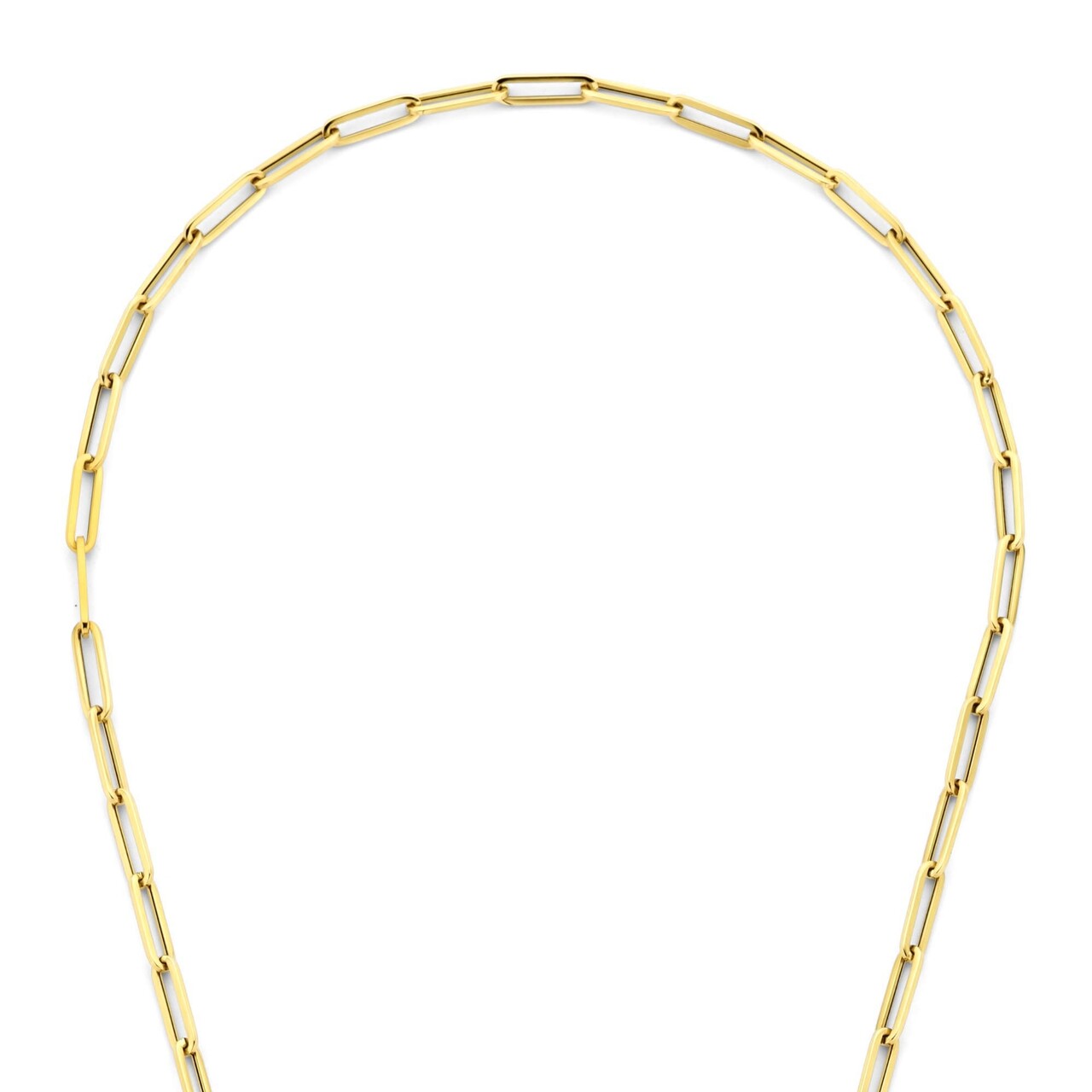 Isabel Bernard Aidee Odile 14 karat gold link necklace