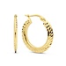 Isabel Bernard Rivoli Lily 14 karat gold hoop earrings