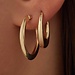 Isabel Bernard Rivoli Lila 14 karat gold hoop earrings