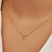Isabel Bernard Cadeau d'Isabel 14 karat gold necklaces gift set with heart and zirconia stone