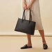 Isabel Bernard Honoré Cloe black calfskin leather handbag