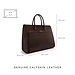 Isabel Bernard Honoré Nadine croco brown calfskin leather handbag with laptop compartment