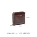 Isabel Bernard Honoré Jules croco brown calfskin leather zipper wallet