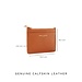 Isabel Bernard Honoré Aveline cognac calfskin leather card holder