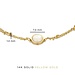 Isabel Bernard Belleville Marguerite 14 karat gold bracelet with mother of pearl gemstone