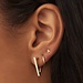 Isabel Bernard Monceau Jolie 14 karat gold triangle earrings