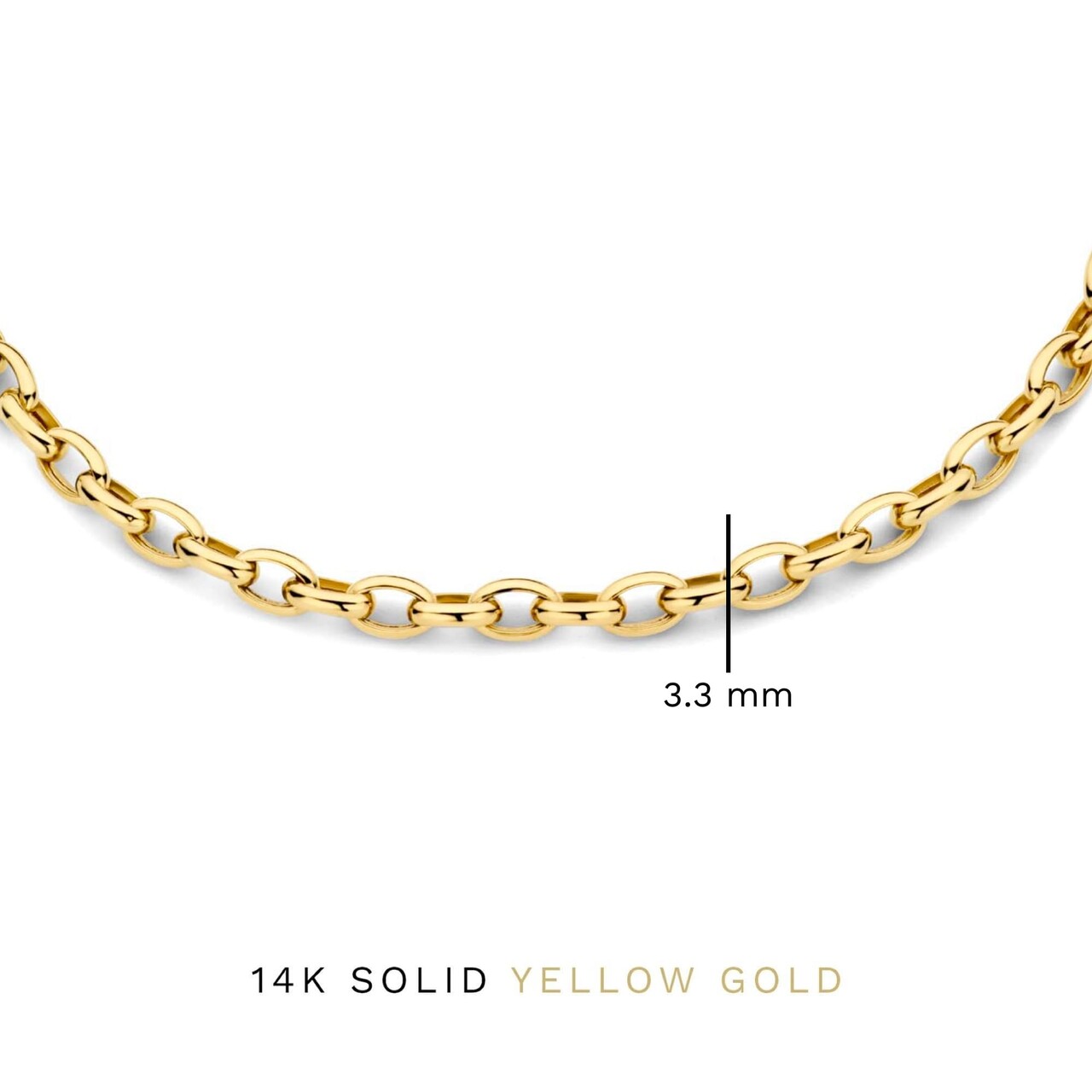 Isabel Bernard Aidee Camille 14 karat gold link bracelet