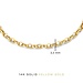 Isabel Bernard Aidee Camille 585er Gold Link Armband