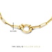 Isabel Bernard Aidee Odile 585er Gold Link Armband