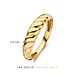 Isabel Bernard Aidee Elodie 14 karat gold ring with twist