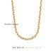 Isabel Bernard Aidee Adaline 14 karat gold link necklace