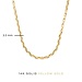 Isabel Bernard Aidee Camille 14 karat gold link necklace