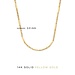 Isabel Bernard Rivoli Alice 14 karat gold link necklace with royal link and rods