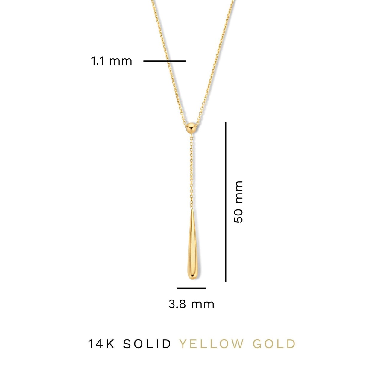 Isabel Bernard Rivoli Maryn 14 karat gold necklace with rod