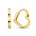 Isabel Bernard Belleville Amore 14 karat gold heart earrings