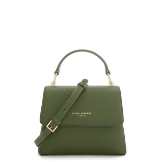 Isabel Bernard Femme Forte Heline grön läder handväska av kalvskinn