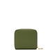 Isabel Bernard Honoré Jules grön läder plånbok med dragkedja av kalvskinn