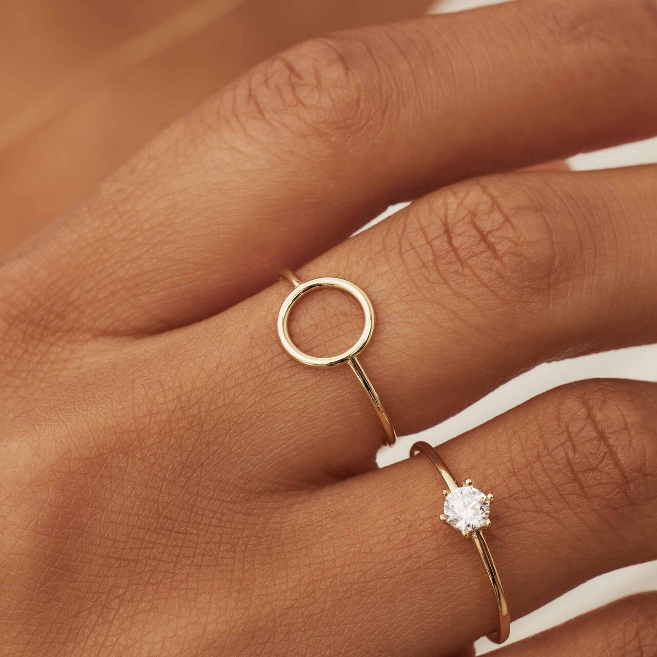 Isabel Bernard Belleville Anna 14 karat gold ring