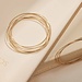 Isabel Bernard Cour d'Honneur Adora 14 karat guld bangles med 5 armband