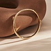 Isabel Bernard Cour d'Honneur Lucienne 14 karat gold bangle with round edge