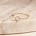 Isabel Bernard Belleville Nova anello in oro 14 carati con madreperla