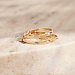Isabel Bernard Rivoli Laura anello in oro 14 carati con taglio a diamante