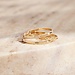 Isabel Bernard Le Marais Solene 14 karaat gouden stacking ring