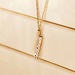 Isabel Bernard Le Marais Alice 14 karat gold necklace with 2 rods