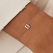 Isabel Bernard La Concorde Rachel 585er Roségold Armband mit Initialen Buchstaben