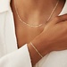 Isabel Bernard Rivoli Nina 14 karat gold necklace with royal link