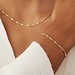 Isabel Bernard Rivoli Lilou 14 karat gold necklace with twist