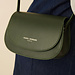 Isabel Bernard Montmartre Manon green vegetable tanned leather crossbody bag