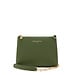 Isabel Bernard Honoré Misra green calfskin leather shoulder bag